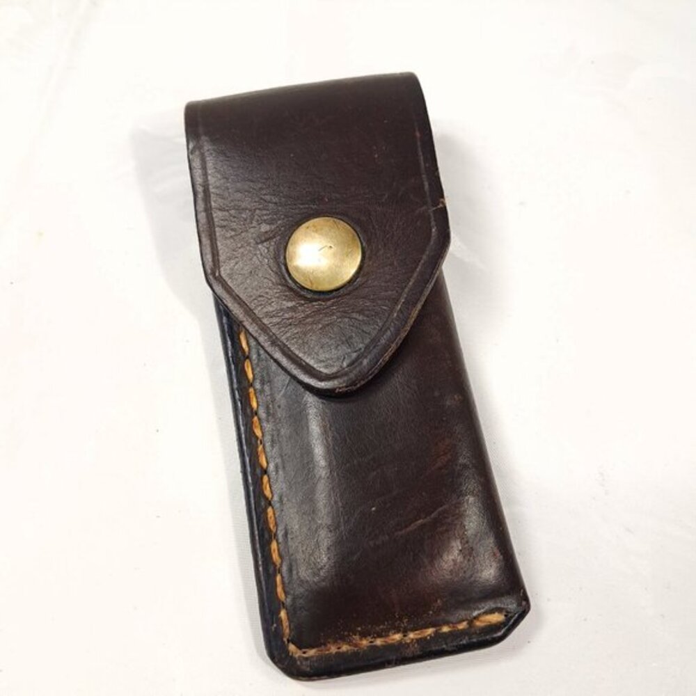 Gerber Leather Belt Sheath‎ Brown Snap Pouch for Multi-Tool knife Portland 97223